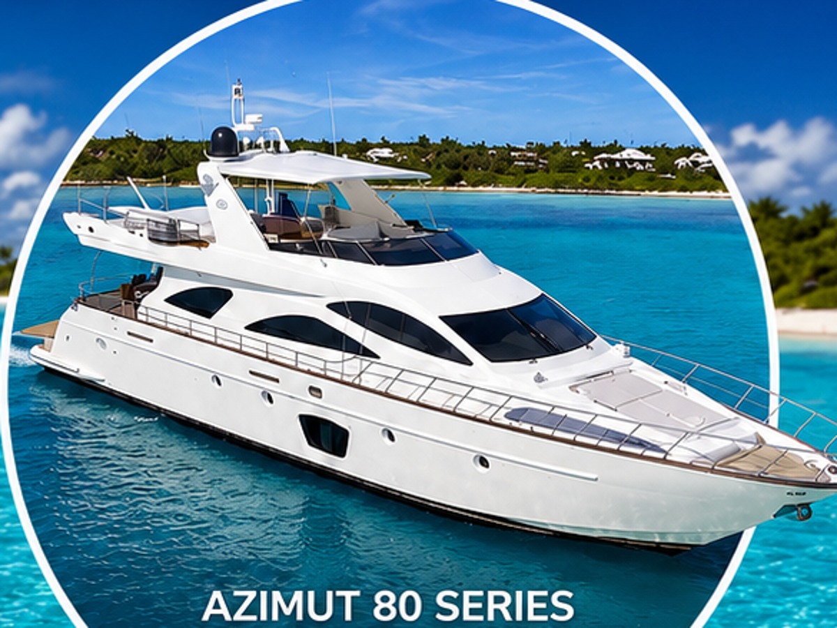 Azimut 80 Series charter in Turks & Caicos