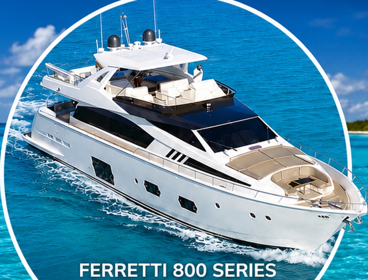 Ferretti 800 Series charter in Turks & Caicos